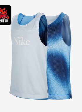 Nike/耐克正品儿童短袖时尚潮流运动休闲舒适无袖T恤FD4010-423