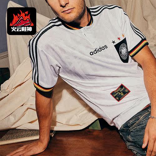 Adidas/阿迪达斯正品新款男士德国队足球运动短袖T恤IT7749