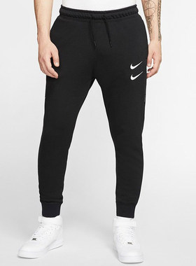 Nike/耐克正品男子时尚潮流休闲舒适收口刺绣运动长裤DB4956-010