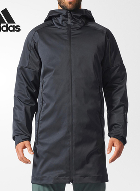 Adidas/阿迪达斯正品男子三合一中长款户外羽绒服夹克 BS0988