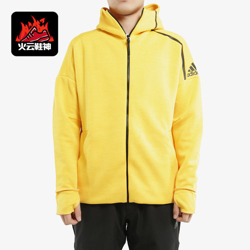 阿迪达斯男子针织夹克