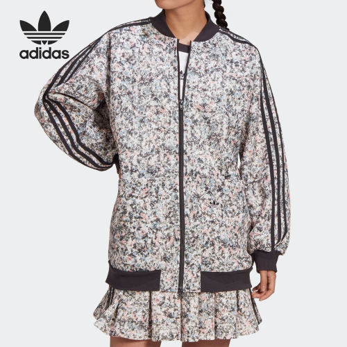 Adidas/阿迪达斯正品春季新款女子休闲运动茄克外套GN3029