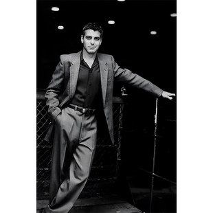 乔治克鲁尼高清海报定制挂画相纸写真电影和平缔造者蝙蝠侠与罗宾