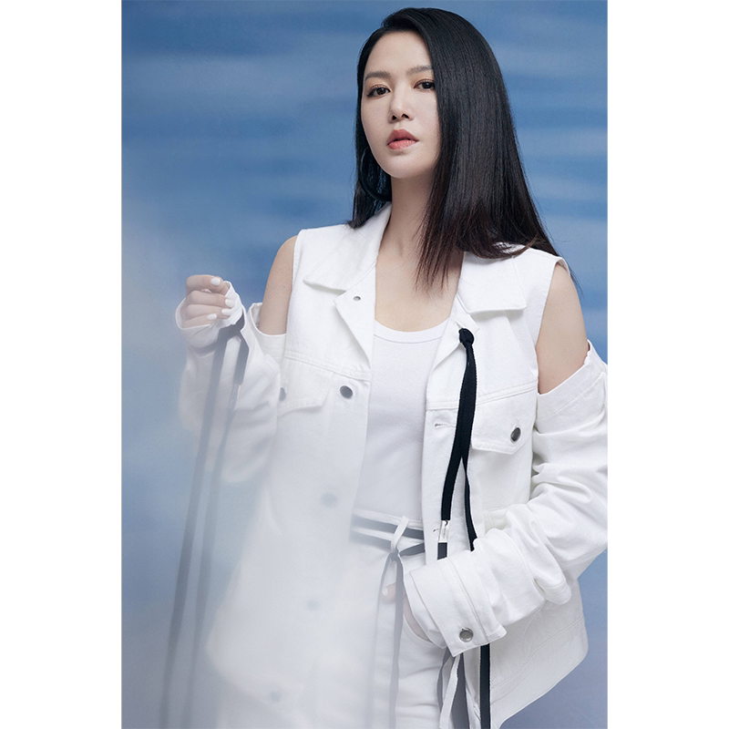 谭维维高清超大海报定制墙贴写真相纸挂画无框画给你一点颜色歌手