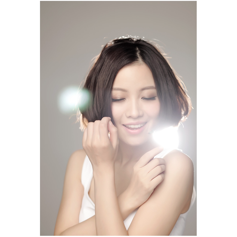 姚贝娜高清大海报定制墙贴写真相纸挂画歌手一路有你牵挂风光美女