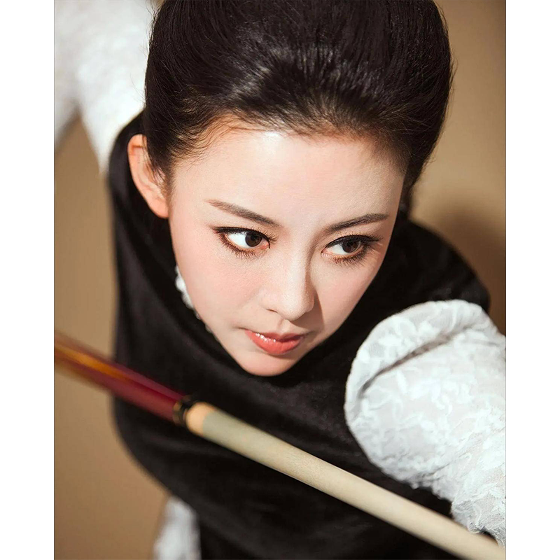 潘晓婷高清大海报定制墙贴写真相纸挂画无框画台球斯诺克九球图13