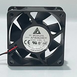 AFB0624EH 全新台达风机 6025 24V 0.36A 6CM变频器滚珠散热风扇
