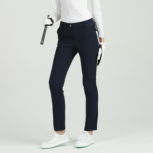 BG高尔夫女裤加绒秋冬长裤修身保暖golf服装女裤子高端显瘦女装