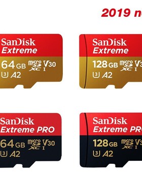 Sandisk Micro-Sd-Card 256G Extreme/pro 128G Read-Speed 64G C