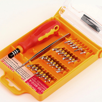 New 32 in Micro Pocket Screw Driver Kit Magnetic Screwdriver