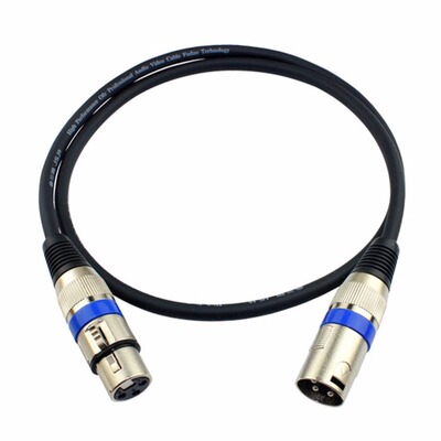 New 3 Pin XLR Male To Female Mixer Line M/F Audio Cable