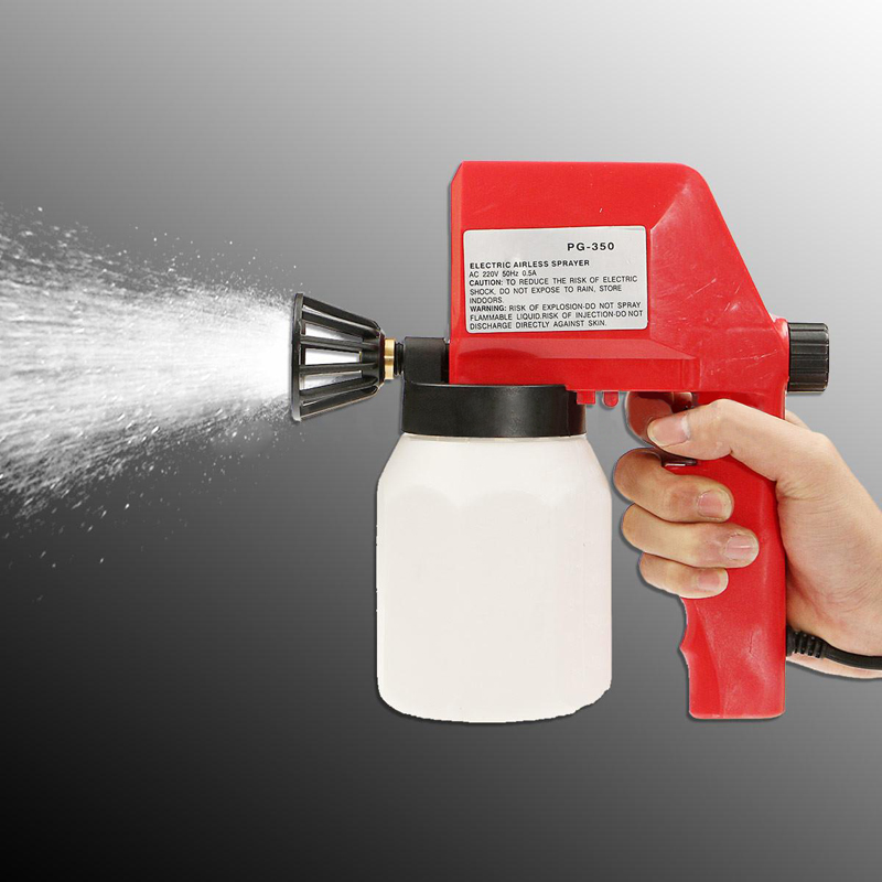 New 220V 600ml Electric Airless Paint Spray Gun Sprayer Home