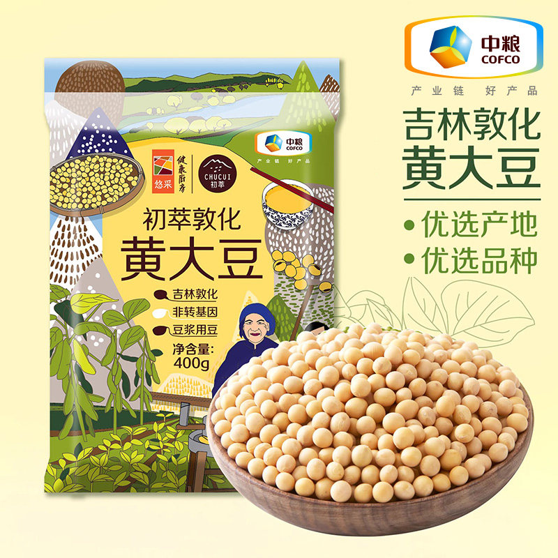 中粮初萃敦化黄大豆400g图片