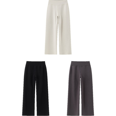 帕梅拉神裤窄版直筒阔腿休闲裤女