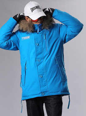 RUNNING RIVER奔流 男士中长款棉服 冬 保暖外套D6179D7145D7147