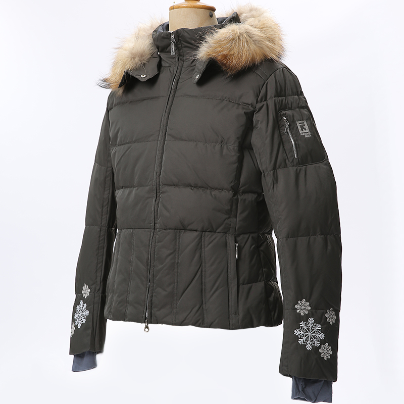 奔流时尚保暖休闲羽绒服