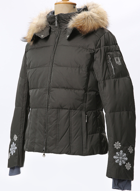 RUNNING RIVER奔流 女白鸭绒羽绒服 冬季 时尚保暖休闲B7116B7316