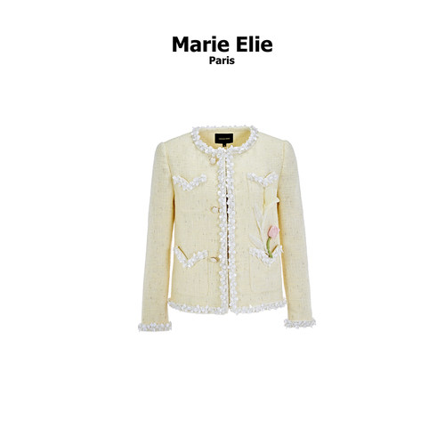 Marie Elie【梵花焥葵】钉珠外套EAE31G06649