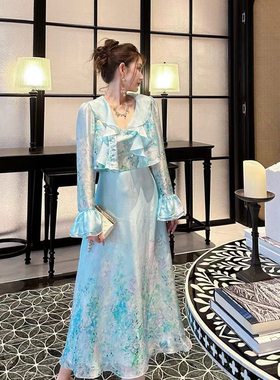 【夏天粉丝专享】Marie Elie【海底秘语】印花套装ETAE04W22605