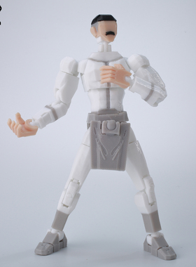 正版9L3D多关节可动人偶无敌少侠动漫模型摆件玩具手办送男生礼物