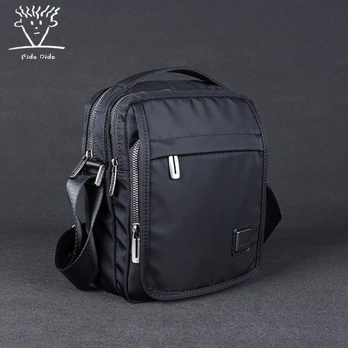 菲都狄都新款单肩商务风牛津布包