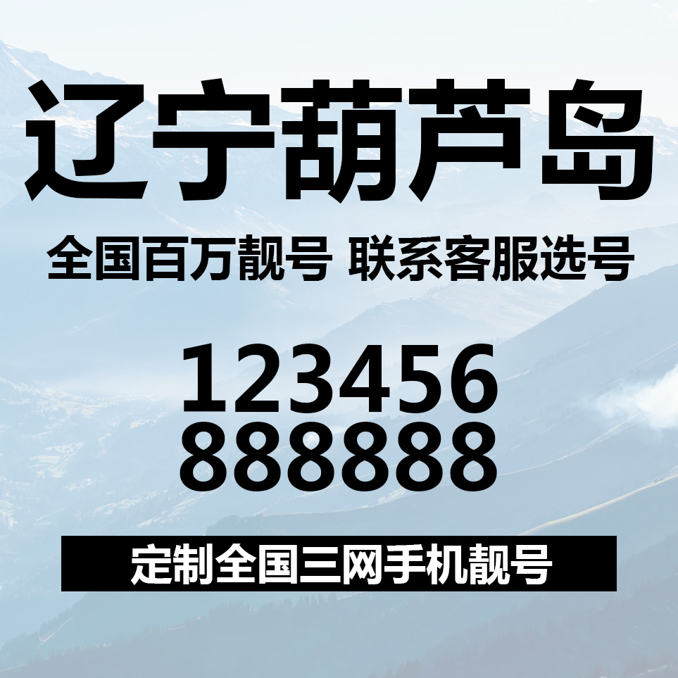 辽宁选号好号靓号电信吉祥连号手机风水本地生日号电话号码卡