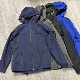 情侣款 外贸户外运动冲锋衣男女款 防风连帽拉链开衫 春秋季 外套 大码