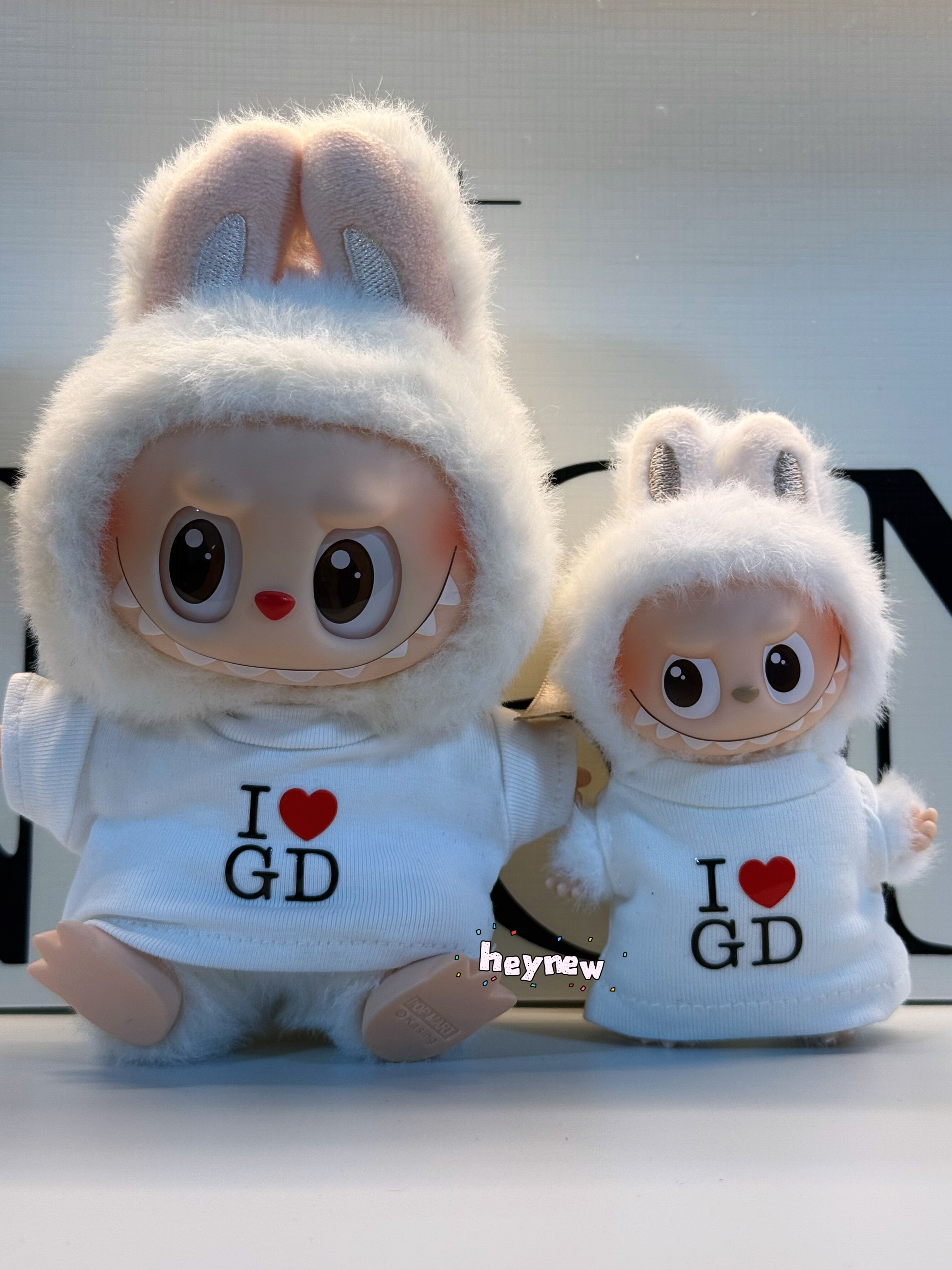 拉布布4.0娃衣我爱GD痛衣打call服一代二代三代衣服