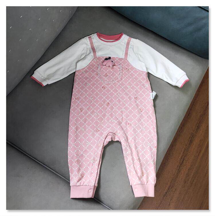 长袖连体衣可爱爬服婴儿
