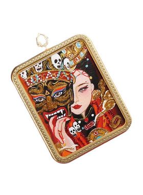 手绘彩金唐卡前世今生描