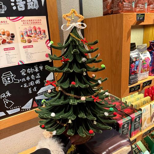 超大彩虹圣诞树扭扭棒DIY