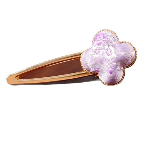 重阳节宋锦发夹手工diy材