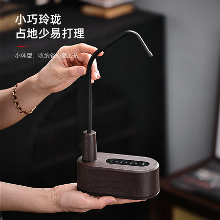 家用自动上水器桶装水充电式抽水器电陶炉桌面智能电动加水器水泵