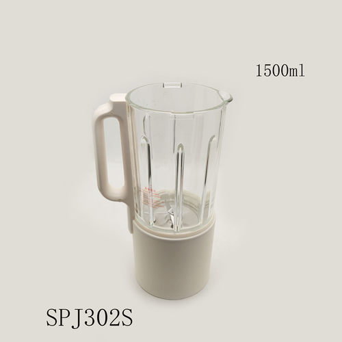 适用苏泊尔破壁机配件SPJ302S/SPJ305S加热玻璃杯组件1.5升豆浆杯