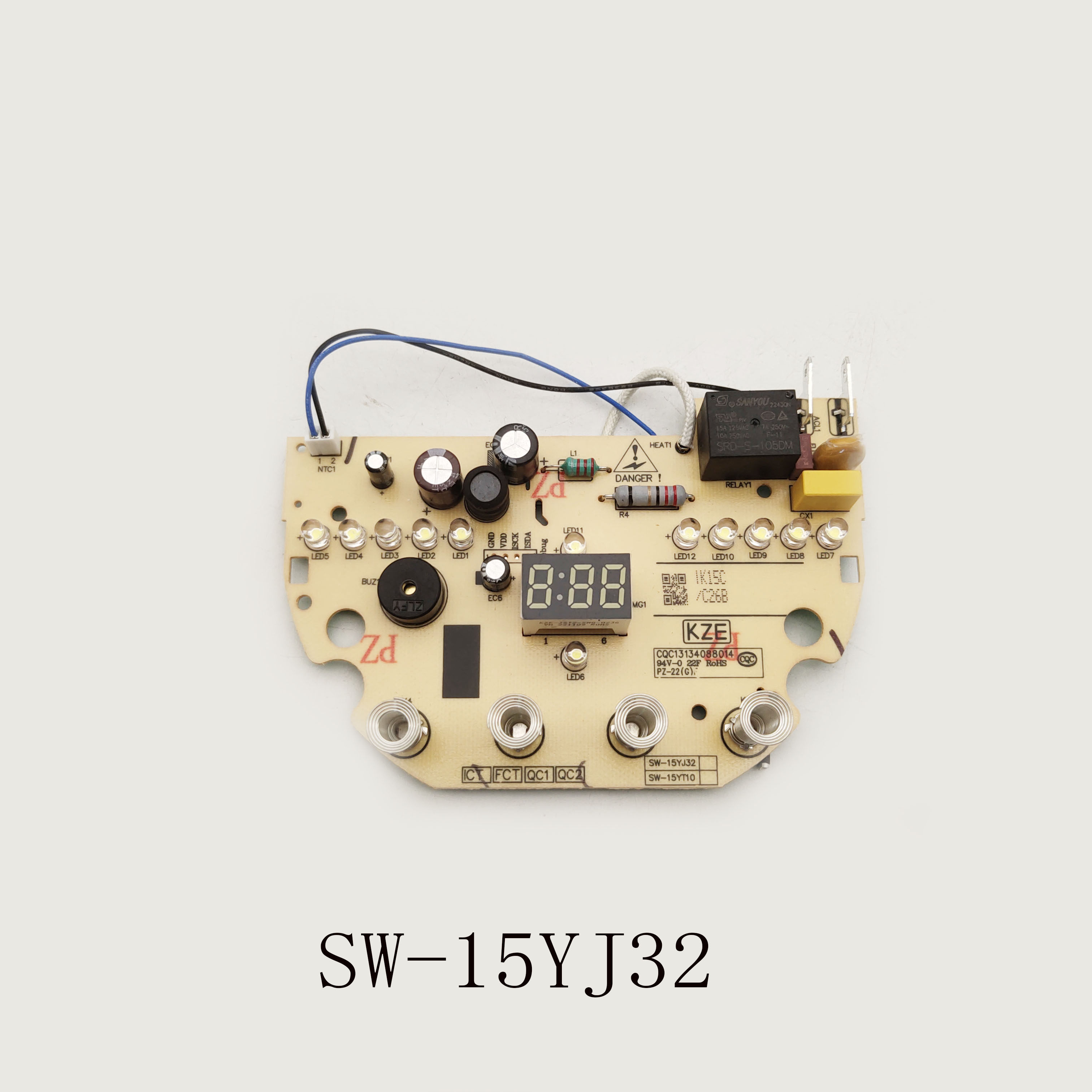 适配苏泊尔养生壶配件SW-15YJ32一体板主板电源板玻璃面组件五环