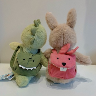 国内现货英国正版 Jellycat背包小象兔子狼背包独角兽毛绒玩具2022