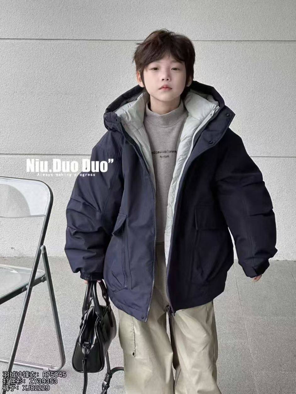 牛哆哆童装2025冬新款男女童三合一白鸭绒羽绒服+夹棉冲锋衣75045,童装/婴儿装/亲子装,羽绒服,淘宝优惠券,粉丝福利购,淘宝优惠卷