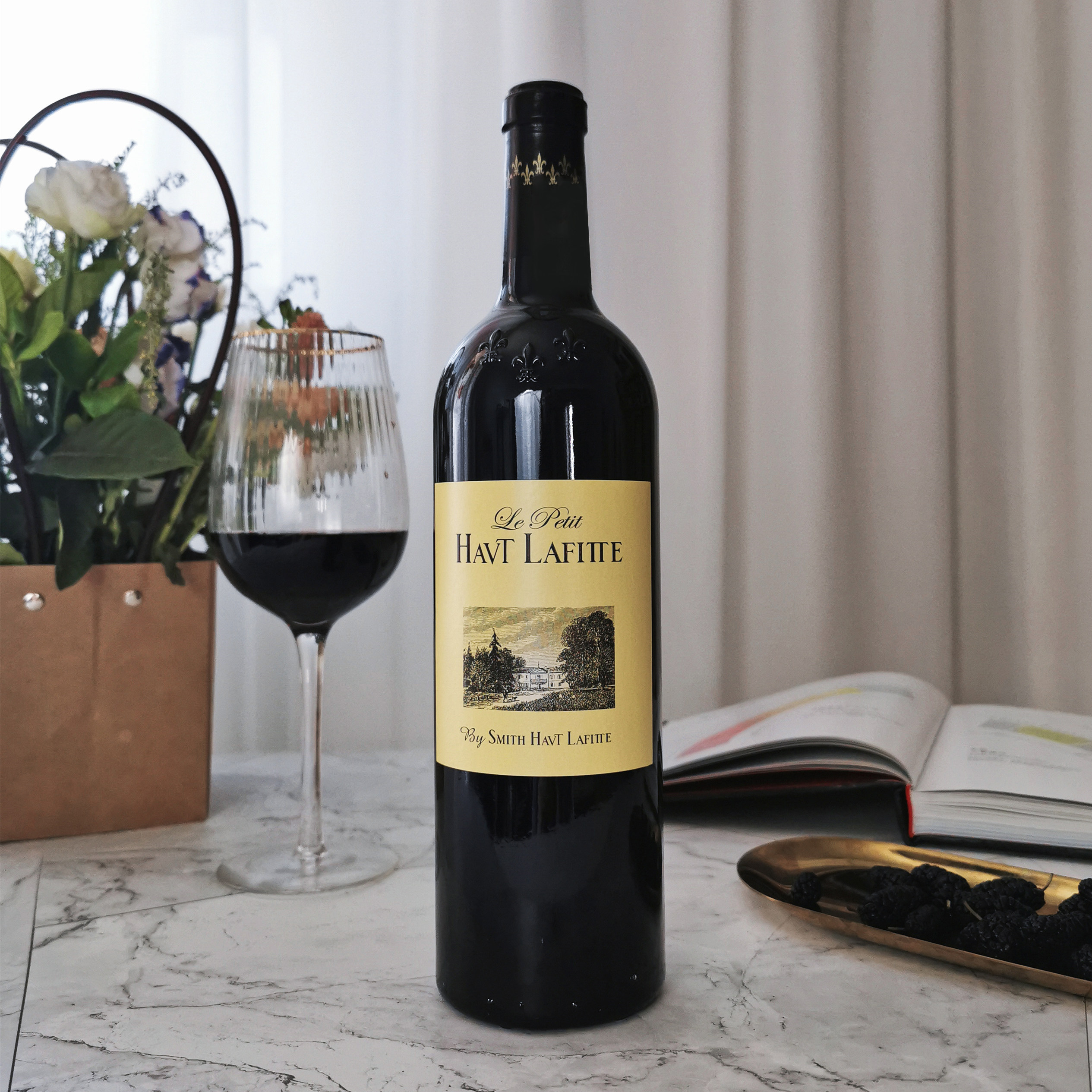 史密斯拉菲特酒庄副牌法国格拉夫列级名庄2014年赤霞珠干红葡萄酒