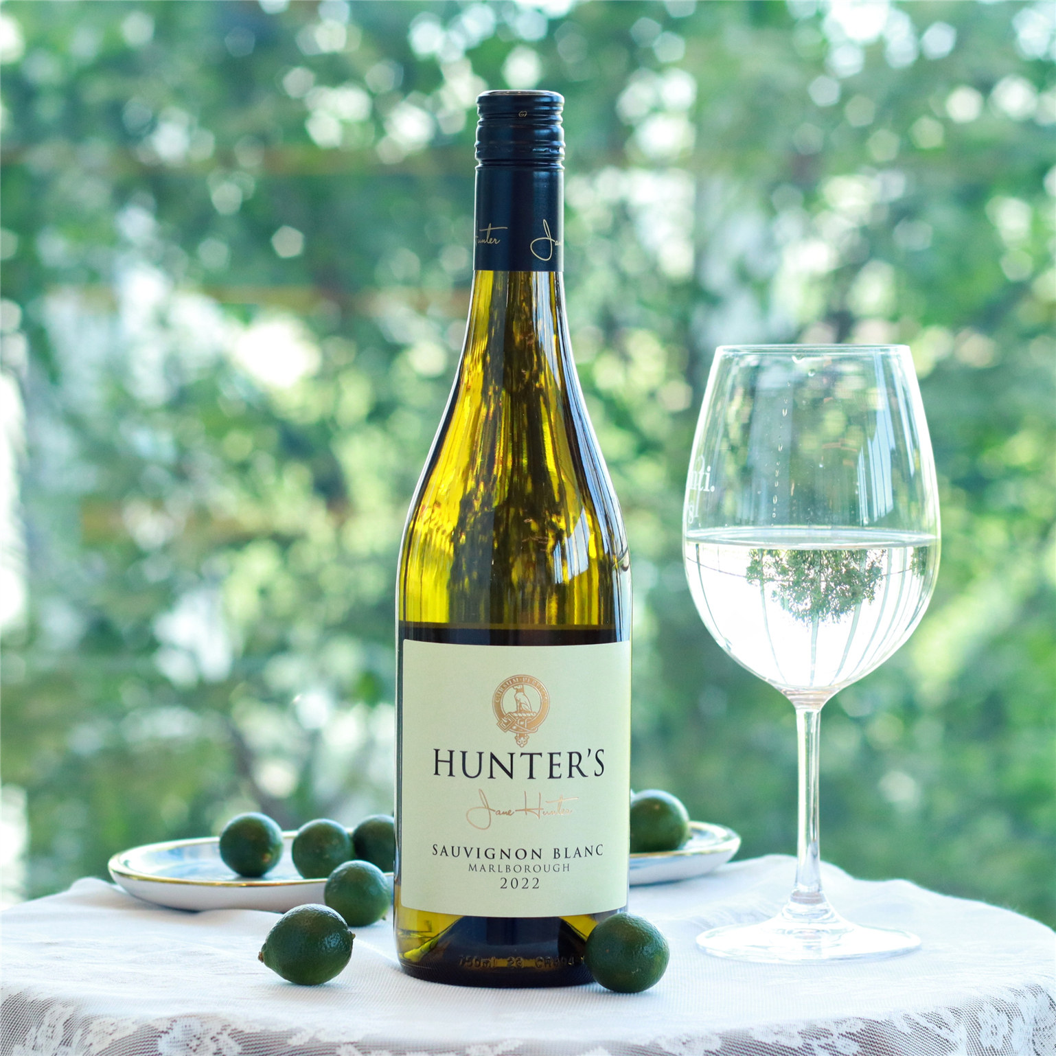 亨特马尔堡长相思干白葡萄酒新西兰新鲜清爽百香果柠檬花香高分酒