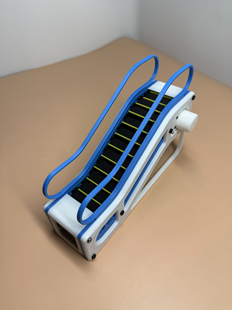 扶梯电梯模型摆件玩具仿真手动旋转教具科普知识创意礼物展示收纳