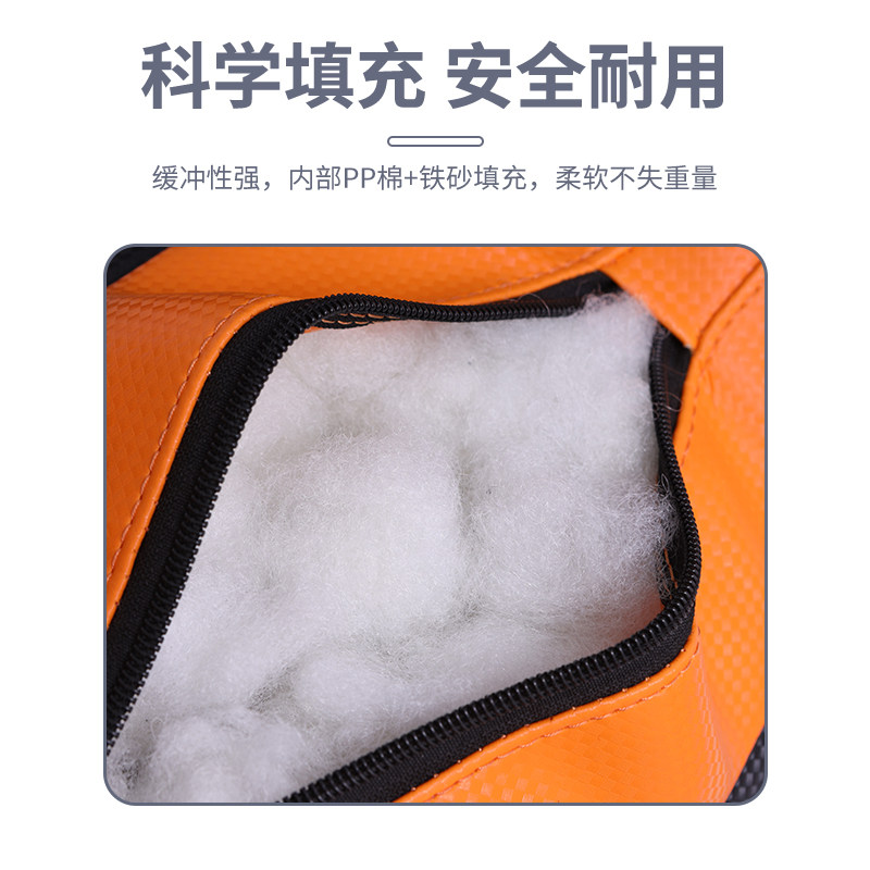 保加利亚牛角包健身负重装备沙袋 私教深蹲训练体能沙包减肥器材