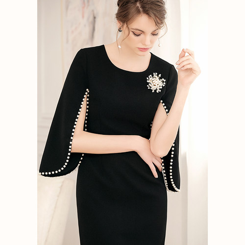 正式场合小礼服修身风新款连衣裙