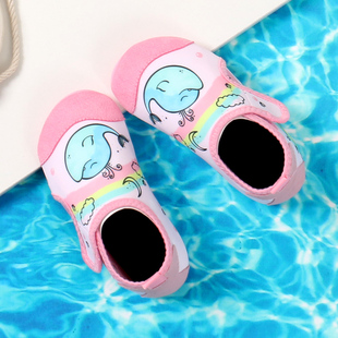 儿童沙滩鞋成人水上乐园漂流溯溪鞋防滑防割宝宝婴儿游泳赶海水鞋