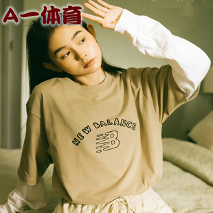 New Balance/NB男女圆领上衣 短袖T恤5ED26141 NEF11111 AMT52333