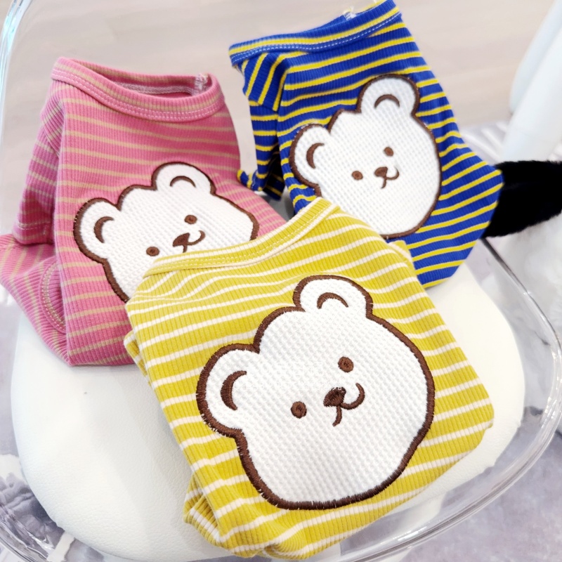 纯棉可爱四脚衣薄款睡衣家居服宠物比熊博美泰迪狗狗衣服春秋装