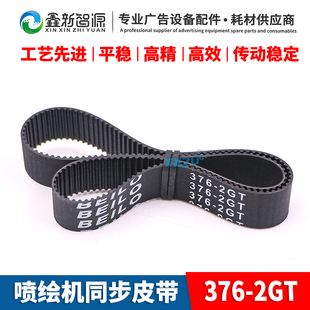 环形皮带376 迈杰特 2GT 进布皮带 同步 宏华 泰美斯电机小皮带