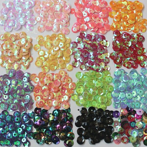 diy凹面饰品婚纱辅料幼儿园亮片