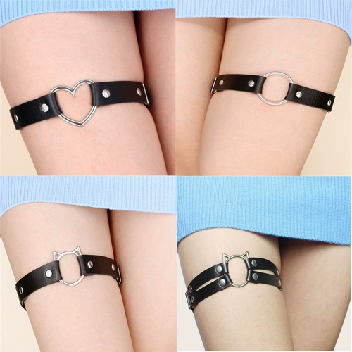 (Трансграничная торговля), сексуальная портупея на ногу, трендовый аксессуар, браслет на ногу, в стиле панк