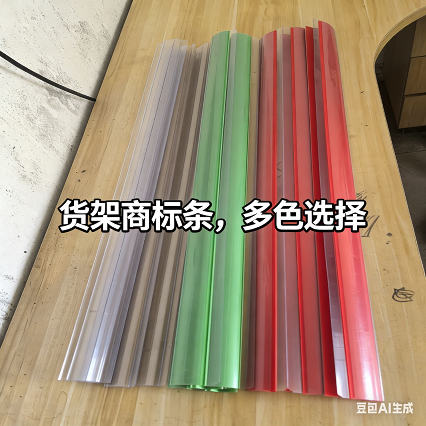加厚日式超市货架商标条塑料条标价条货架配件多色可选质量好标签