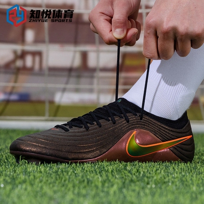 Nike耐克足球鞋男AG胶钉合成革低帮人造草场实战运动鞋IF4098-088